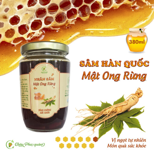 mat ong ngam sam han quoc 380ml