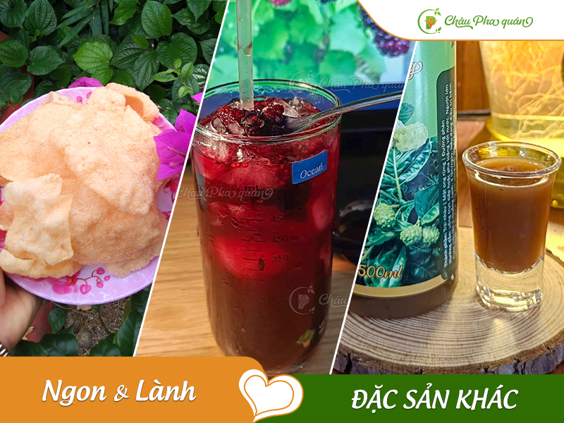 đặc sản khác tại Châu Pha quán
