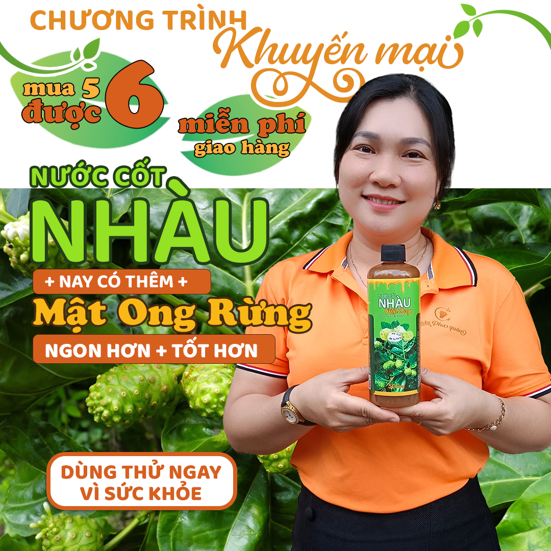 chương trình khuyến mại nước cốt nhàu