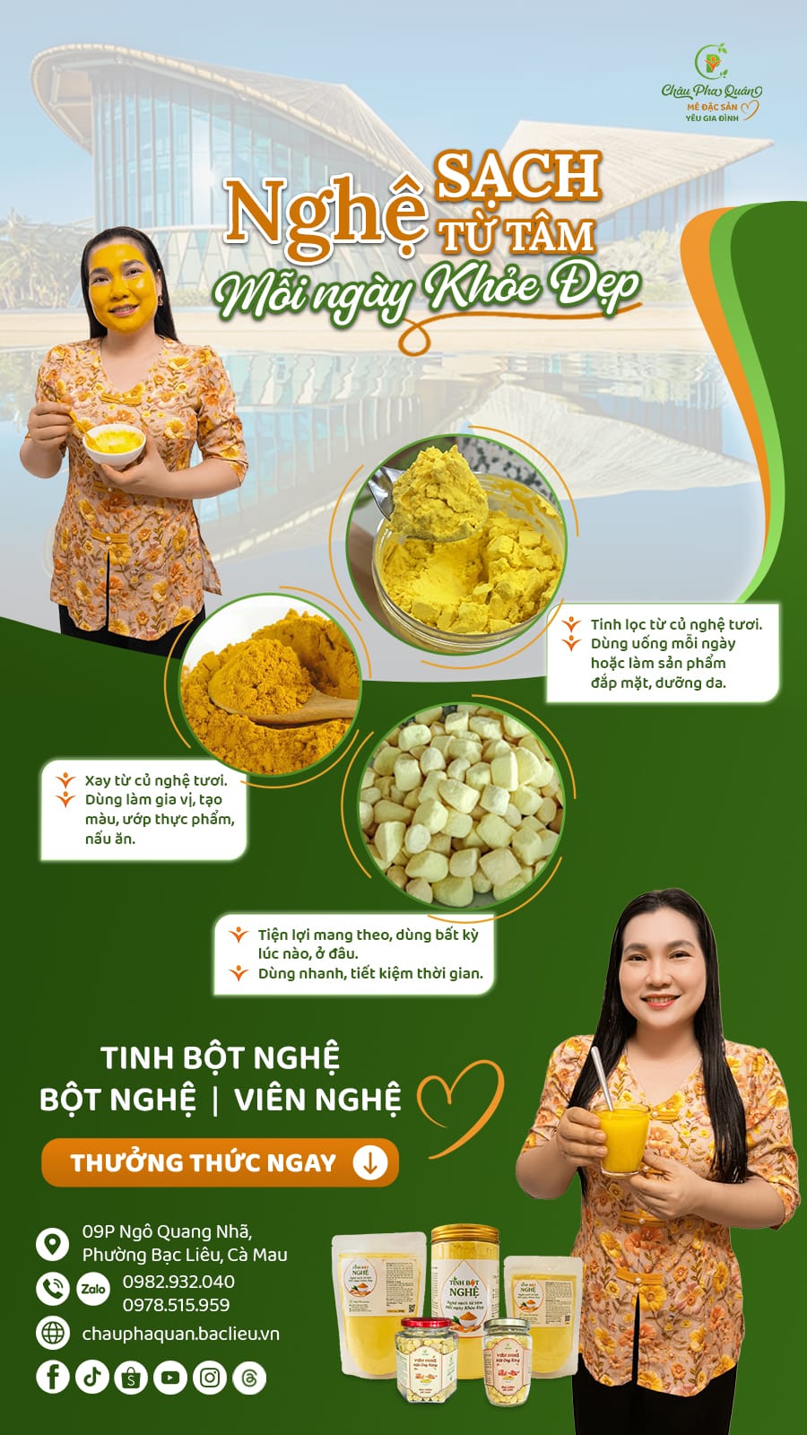ảnh bìa Châu Pha Quán - Tinh Bột Nghệ