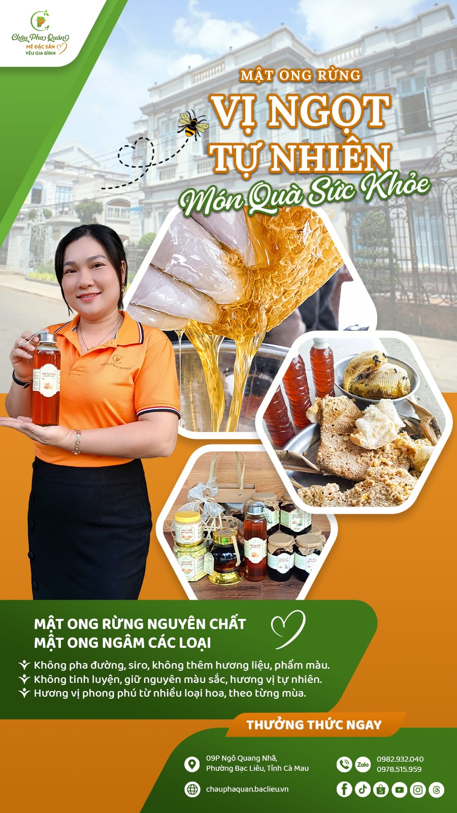 ảnh bìa Châu Pha Quán - Mật Ong