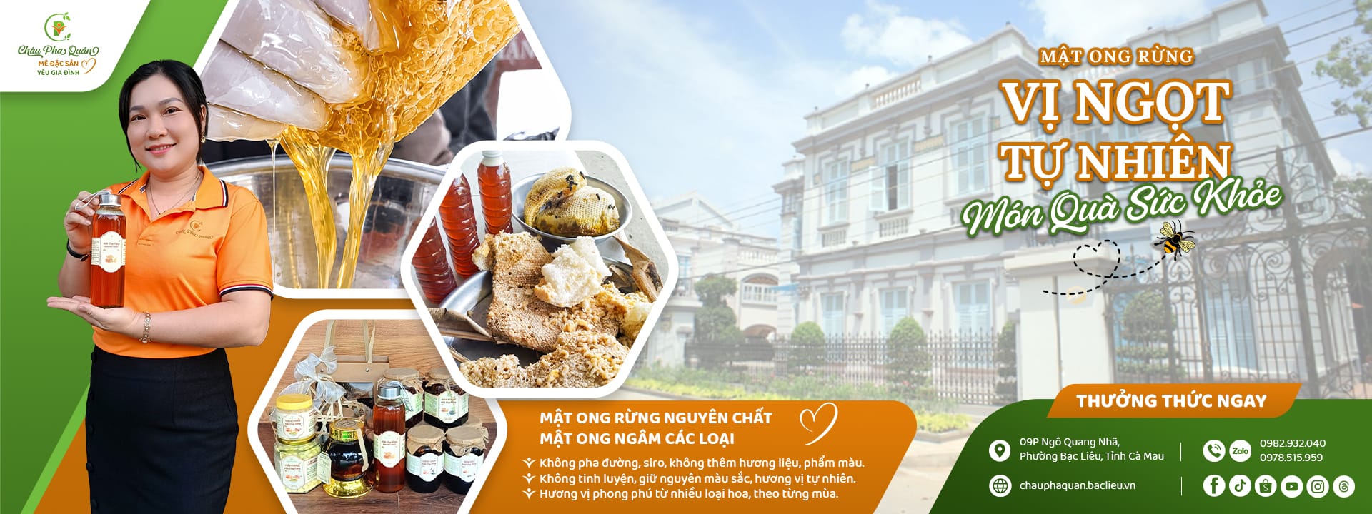 ảnh bìa Châu Pha Quán - Mật Ong Rừng