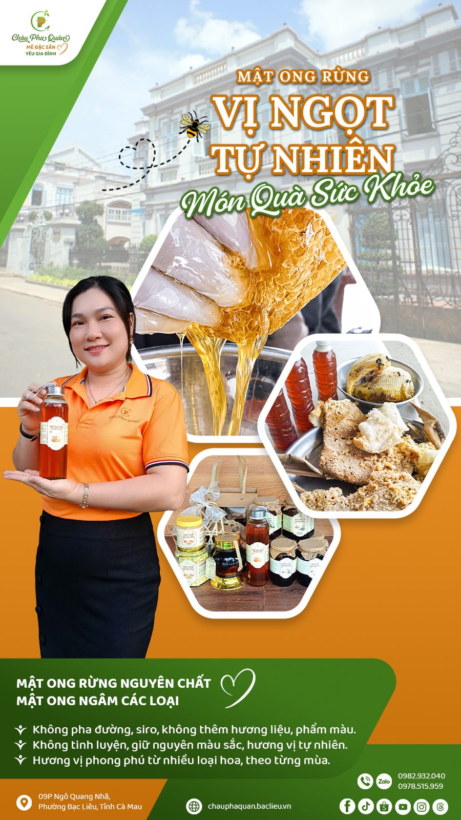 Trang chủ Châu Pha quán ảnh bìa Châu Pha Quán - mật ong rừng